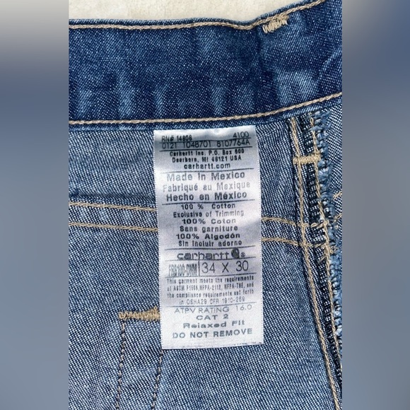 Flame-Resistant signature denim dungaree - Picture 5 of 7